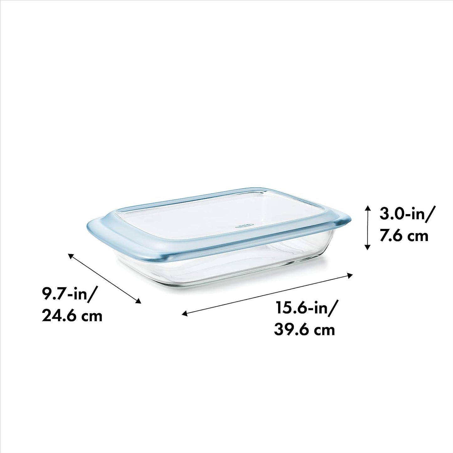 Good Grips Glass 3 Qt Baking Dish with Lid