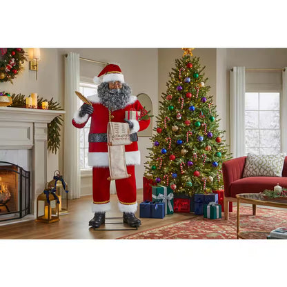 6 Ft. Animated Wishlist Santa