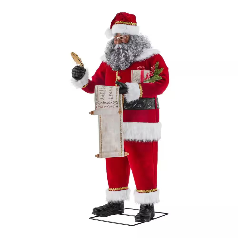 6 Ft. Animated Wishlist Santa