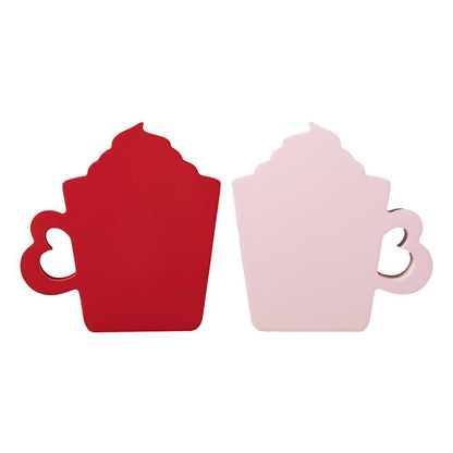 Wooden Valentine'S Coffee Cup Table Decor (Set of 2)