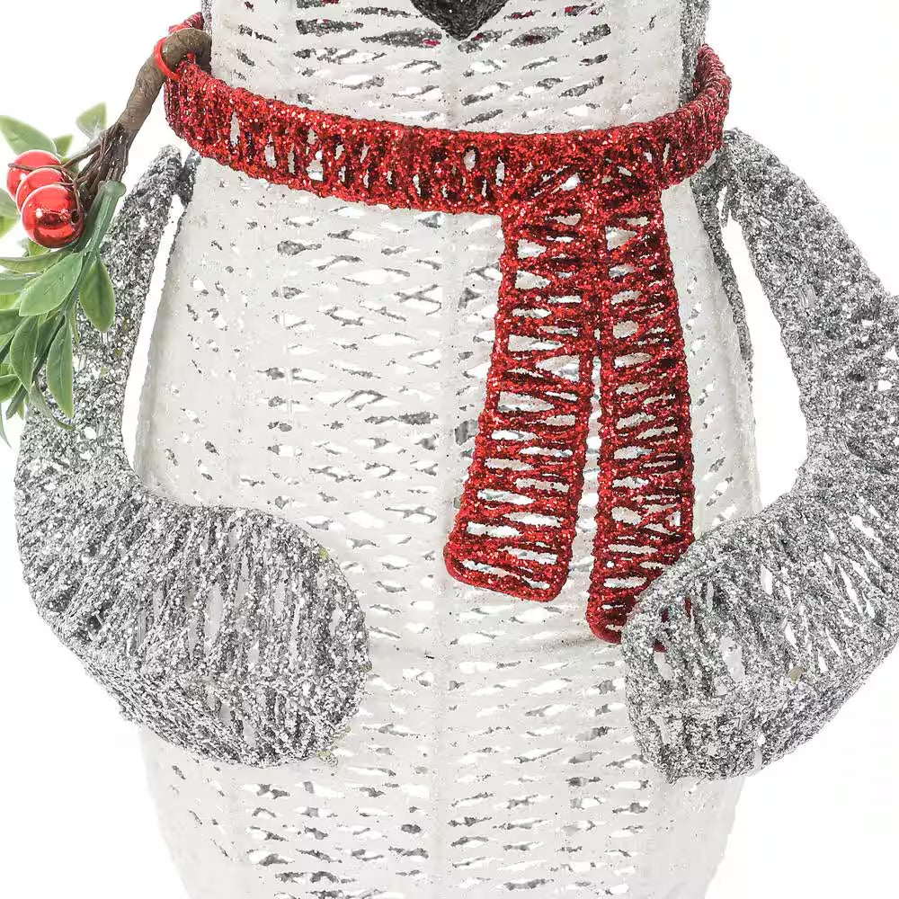 15 In. H Lighted Christmas Penguin Yard Decoration