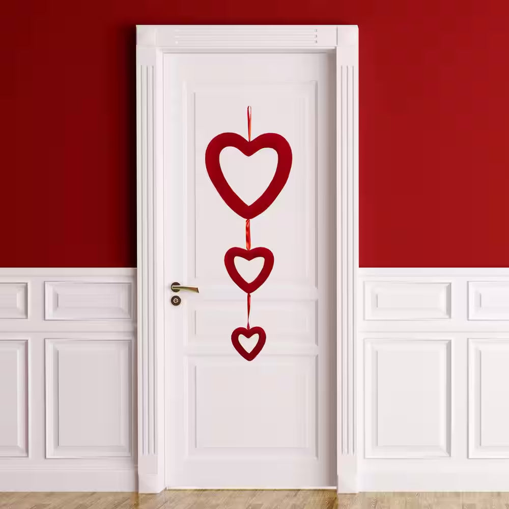 36 In. Trio of Hearts Valentine'S Day Wall Decoration