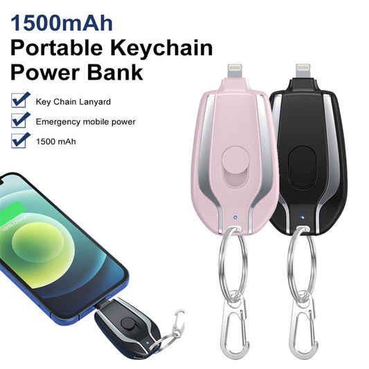 Keychain Portable Charger | Type-C Keychain Charger | Just Flushz