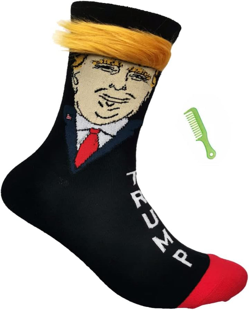 Trump Socks - Unisex Funny Gift Socks Novelty President 2024 Socks MAGA Socks Gift Set