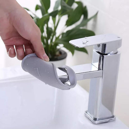 Faucet Extender for Children - Safe and Fun Hand-Washing Solution for Babies, Toddlers, and Kids (Grey)