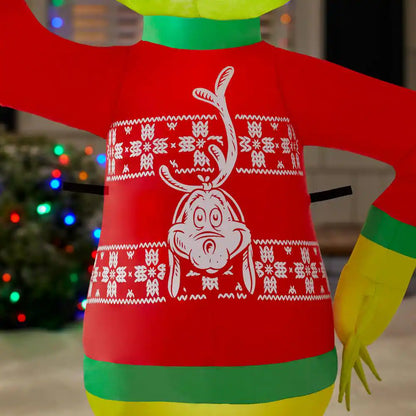 4 Ft. LED Grinch in Max Sweater Christmas Airblown Inflatable