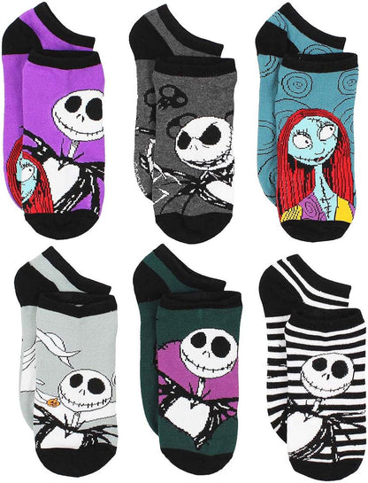 Character Kids Adults 6 Pack Sock Set