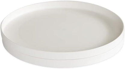 10-Inch Meal Plate, Set of 2, White