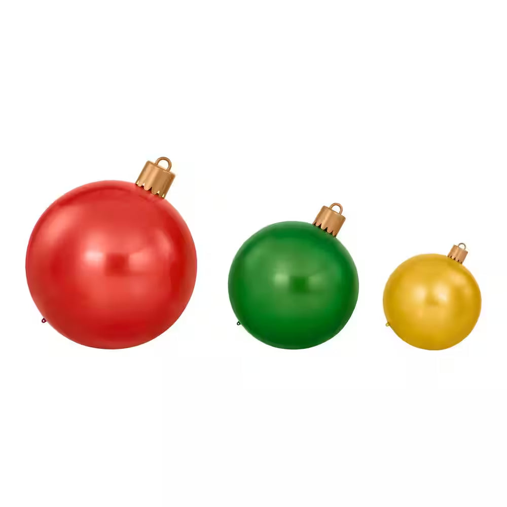 3-Piece Jumbo Ornament Set Inflatable