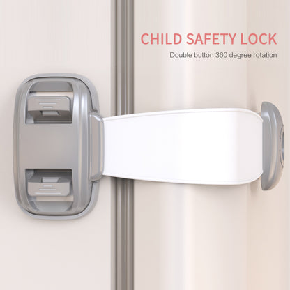 Home Baby Safety Protection Lock Anti-Clip Hand Door Closet Cabinet Locks Fo Fridge Cabinet Drawer Box Safe Lock for Kids No Tools or Drilling Child Safety Cabinet Proofing Cabinet Drawer Door Latches