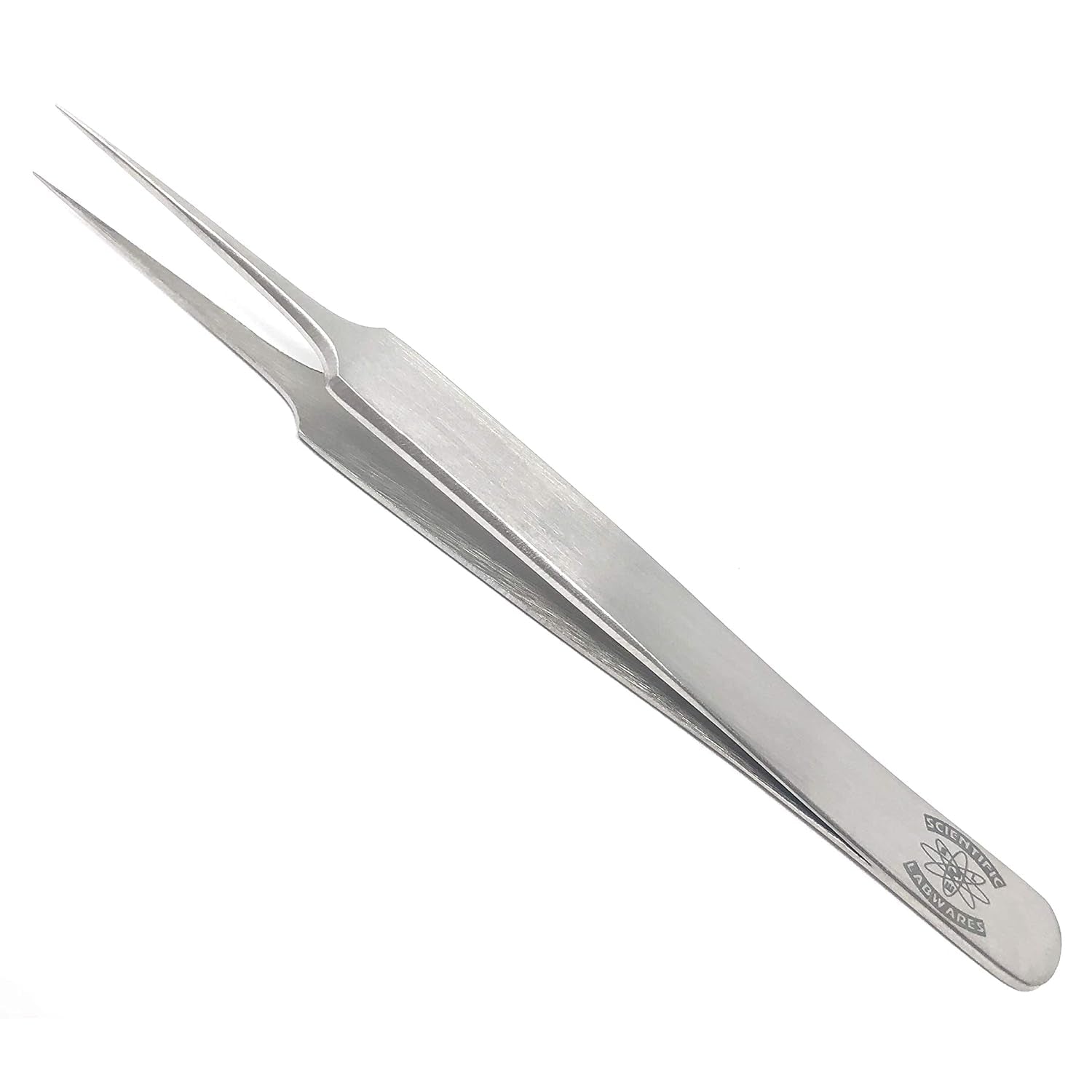 Stainless Steel Lab Forceps with Tapered Ultrafine Tips